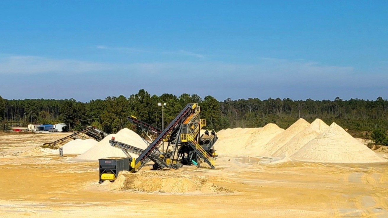 north west sand mine north carolina